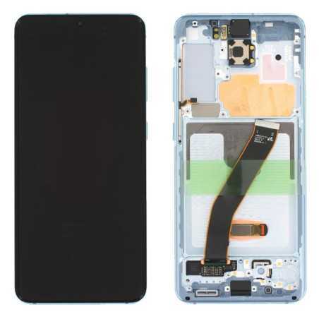 Écran Complet Samsung Galaxy S20 Bleu (Service Pack)