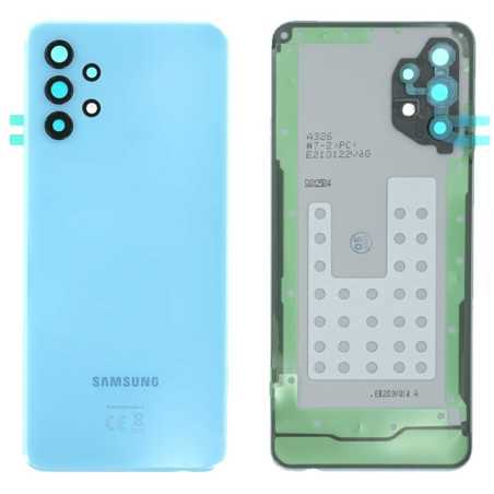 Vitre Arrière Samsung Galaxy A32 5G Bleu (Service Pack)