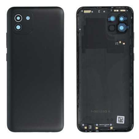 Black Rear Window Samsung Galaxy A03 (Service Pack)