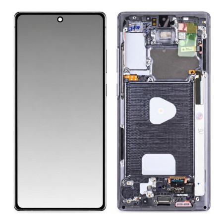 Schermo Completo Samsung Galaxy Note 20 Grigio (Service Pack)