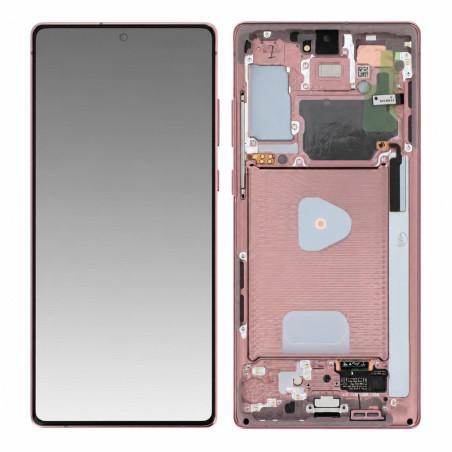 Écran Complet Samsung Galaxy Note 20 Bronze (Service Pack)