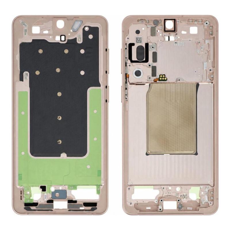 Châssis Central Samsung Galaxy S26 Plus Or Rose (Service Pack)