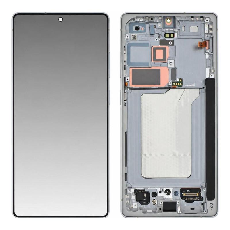 Schermo Completo Samsung Galaxy S25 Ultra Argento (Service Pack)