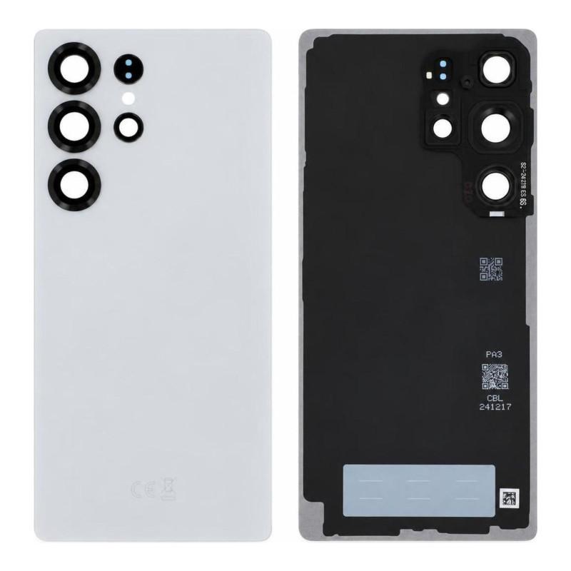 Vitre Arrière Samsung Galaxy S25 Ultra Argent (Service Pack)