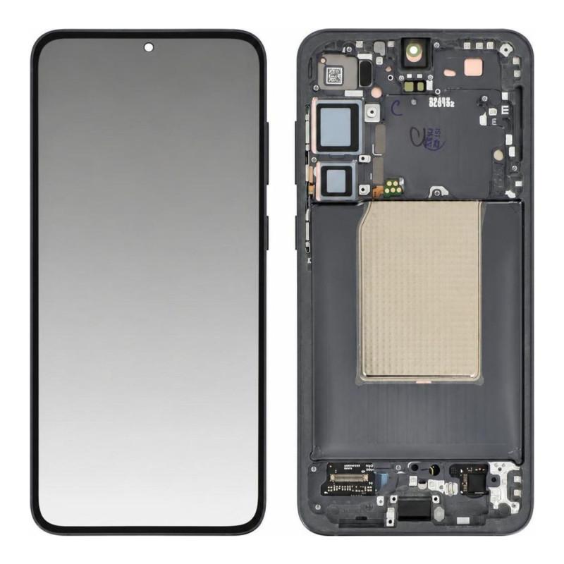Complete Screen Samsung Galaxy S25 Plus Black (Service Pack)