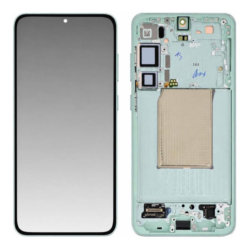 Écran Complet Samsung Galaxy S25 Plus Vert (Service Pack)
