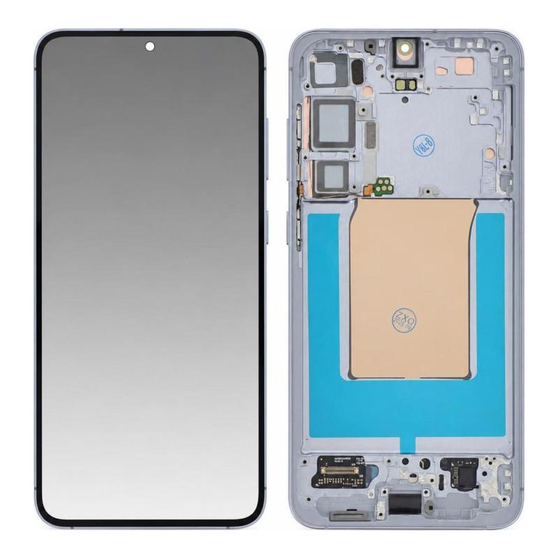 Schermo Completo Samsung Galaxy S25 Plus Argento (Originale)