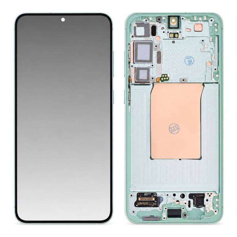 Schermo Completo Samsung Galaxy S25 Plus Menta (Originale)