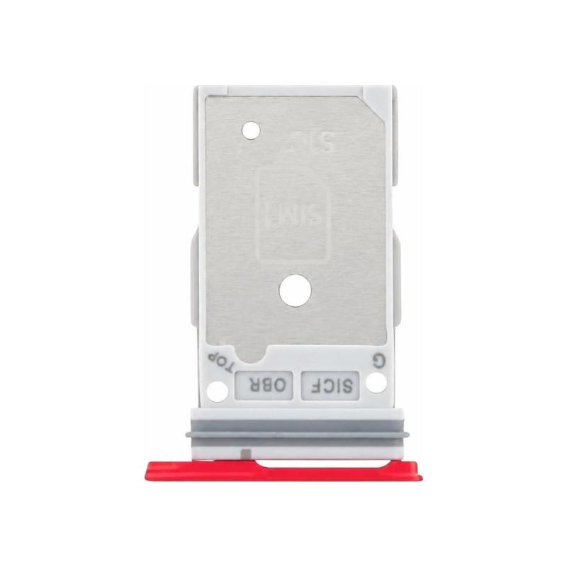 Tiroir SIM Samsung Galaxy S25 Corail (Service Pack)
