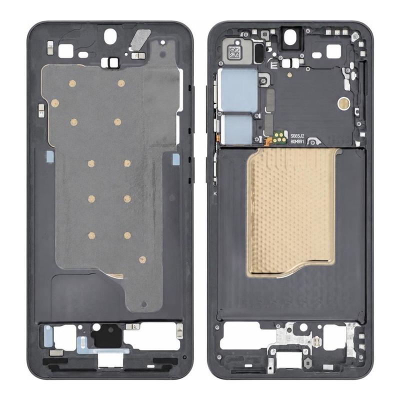 Châssis Central Samsung Galaxy S25 Noir (Service Pack)