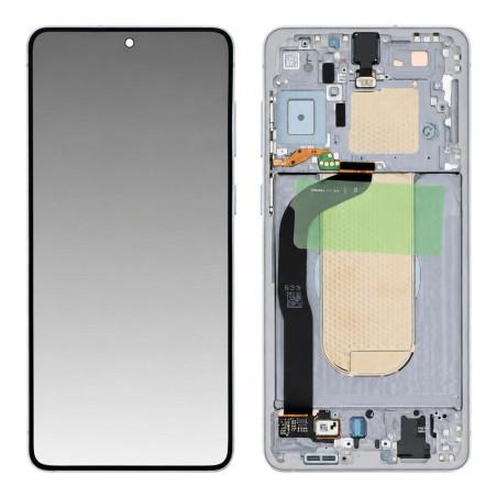 Samsung Galaxy S25 Komplettdisplay Silber (Service Pack)