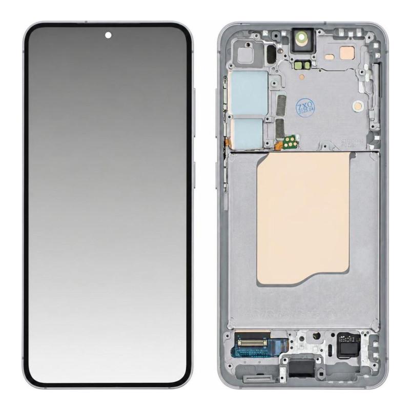 Schermo Completo Samsung Galaxy S25 Oro Rosa (Originale)