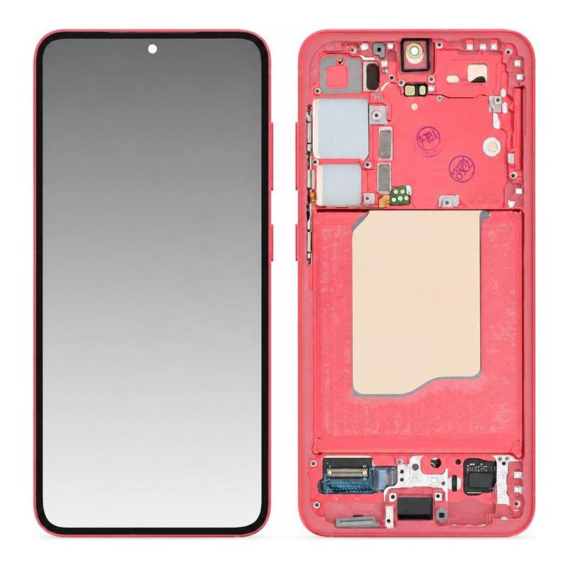 Full Screen Samsung Galaxy S25 Red (Original)