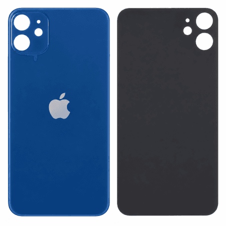 Vitre Arrière iPhone 12 Bleu