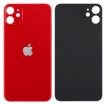 Vitre Arrière iPhone 12 Rouge