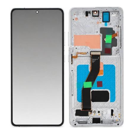 Samsung Galaxy S21 Ultra 5G Silber Vollbildschirm (Soft OLED)