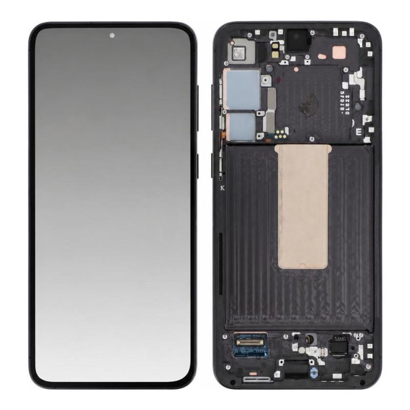Complete Screen Samsung Galaxy S23 Plus Black (Service Pack)