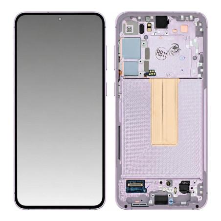 Samsung Galaxy S23 Plus Lavendel Komplettbildschirm (Service Pack)