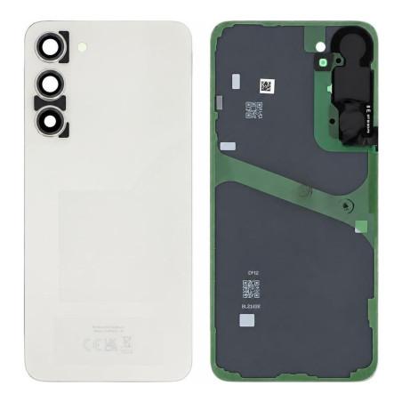 Vitre Arrière Samsung Galaxy S23 Plus Crème (Service Pack)