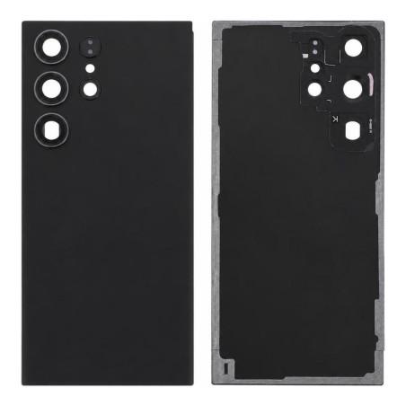 Hintere Glasplatte Samsung Galaxy S23 Ultra Schwarz