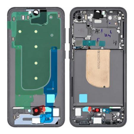 Zentrales Chassis Samsung Galaxy S23 FE Graphite (Service Pack)