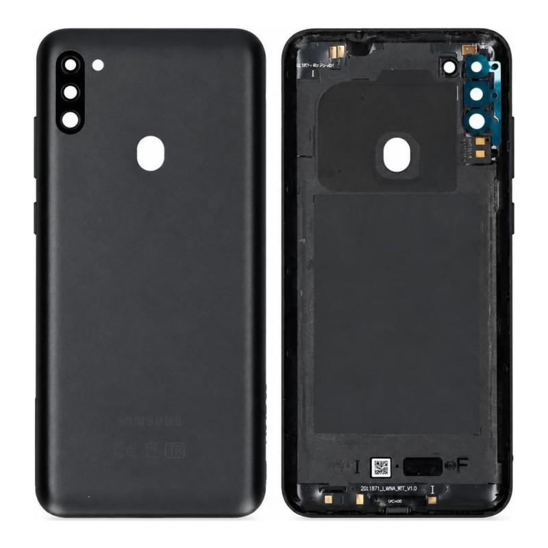 Vitre Arrière Samsung Galaxy M11 Noir (Service Pack)