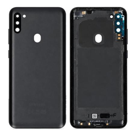 Vitre Arrière Samsung Galaxy M11 Noir (Service Pack)