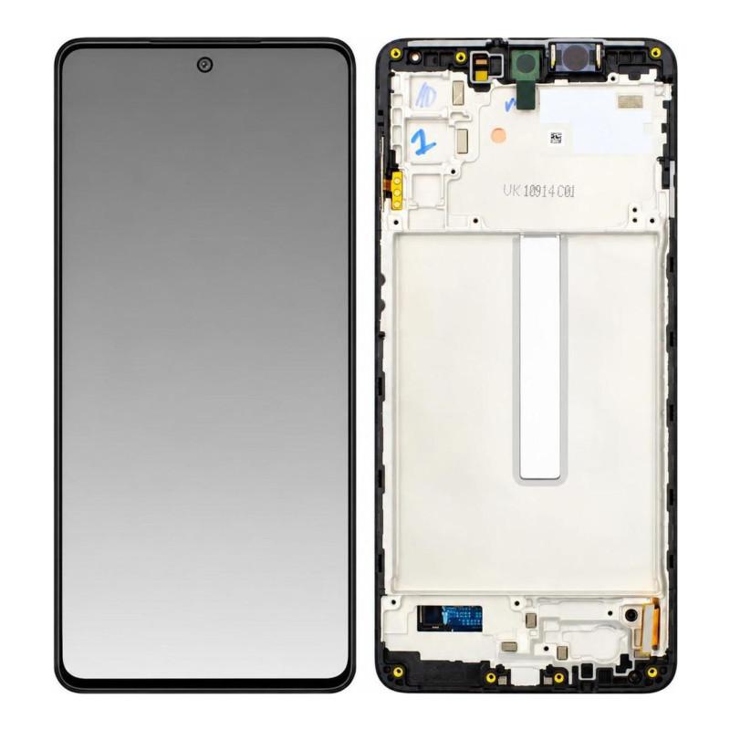 Complete Screen Samsung Galaxy M52 5G Black (Service Pack)