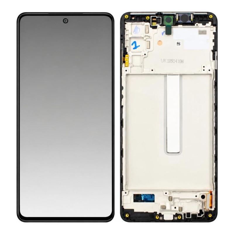 Schermo Completo Samsung Galaxy M52 5G Nero (Originale)