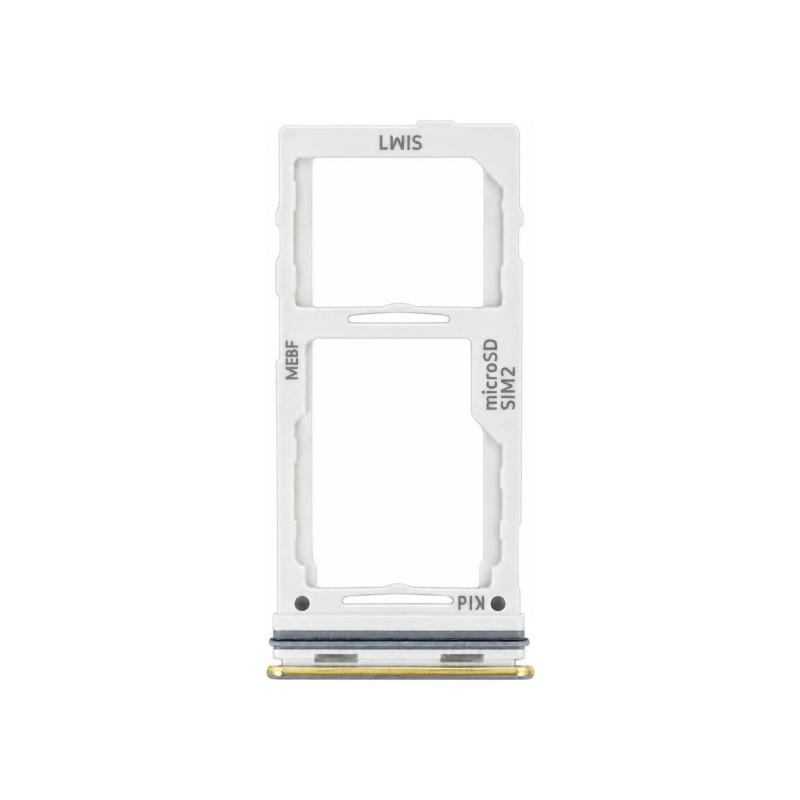 Sim-Kartenfach Samsung Galaxy M52 5G Weiß (Service Pack)