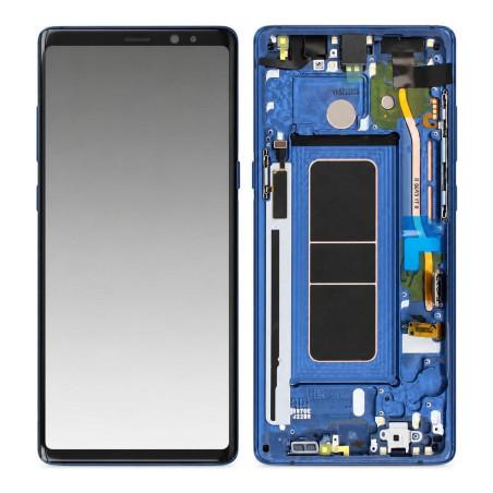 Complete Screen Samsung Galaxy Note 8 Blue (Service Pack)