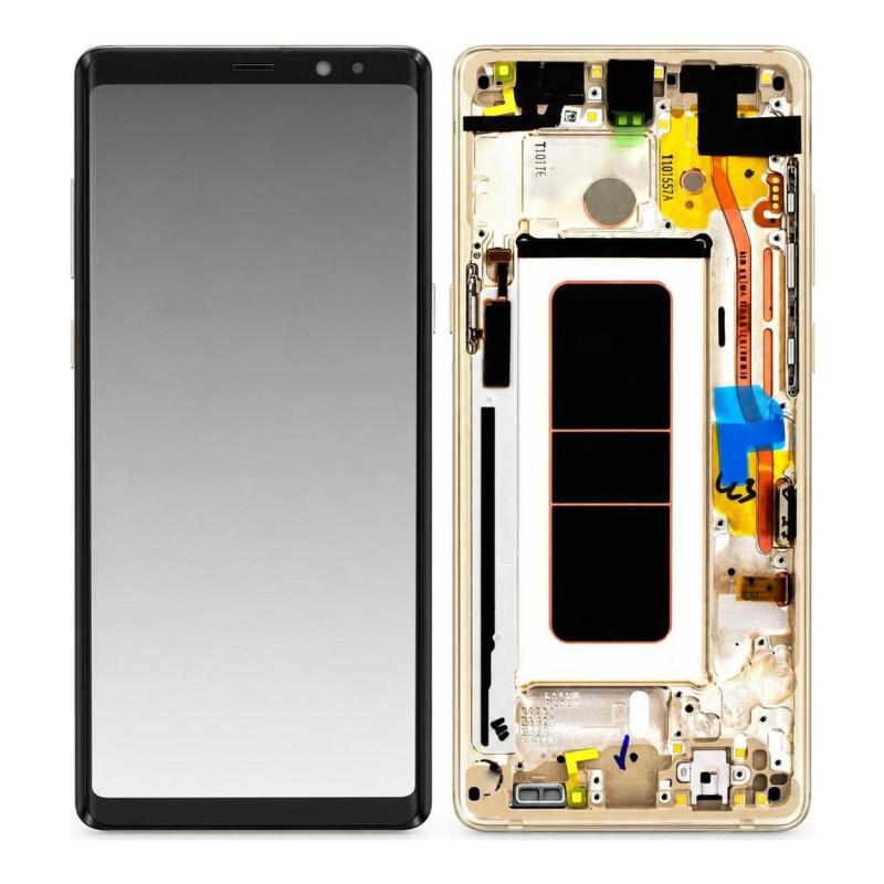 Full Screen Samsung Galaxy Note 8 Gold (Service Pack)