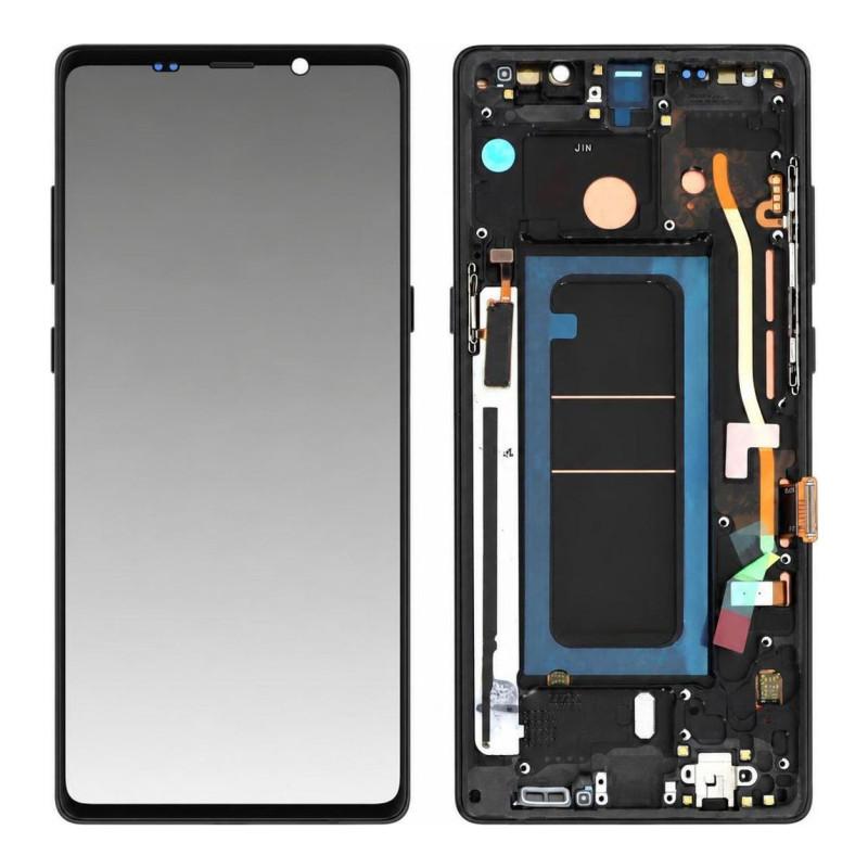 Schermo Completo Samsung Galaxy Note 8 Nero (Soft OLED)