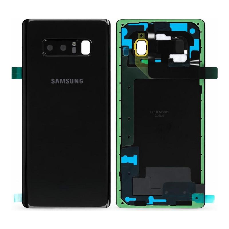 Rückscheibe Samsung Galaxy Note 8 Schwarz (Service Pack)