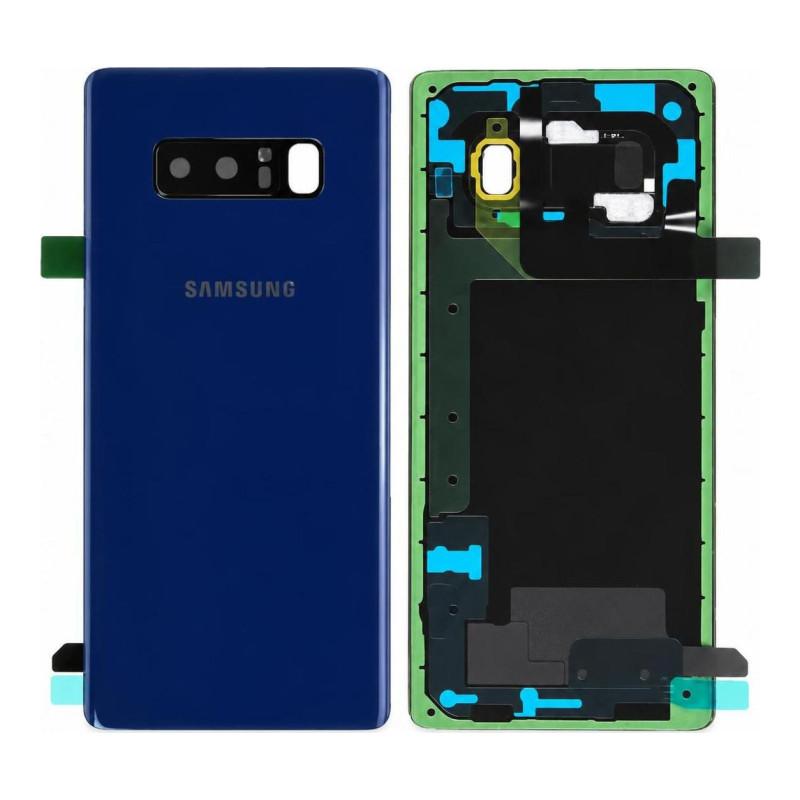 Vetro Posteriore Samsung Galaxy Note 8 Blu (Service Pack)