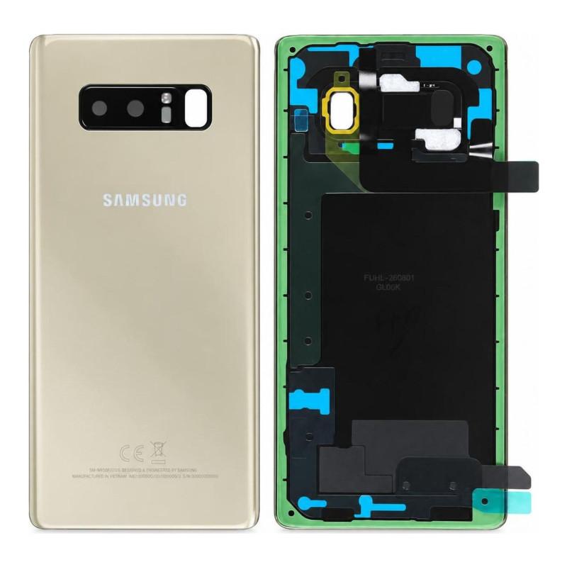 Rückscheibe Samsung Galaxy Note 8 Gold (Service Pack)