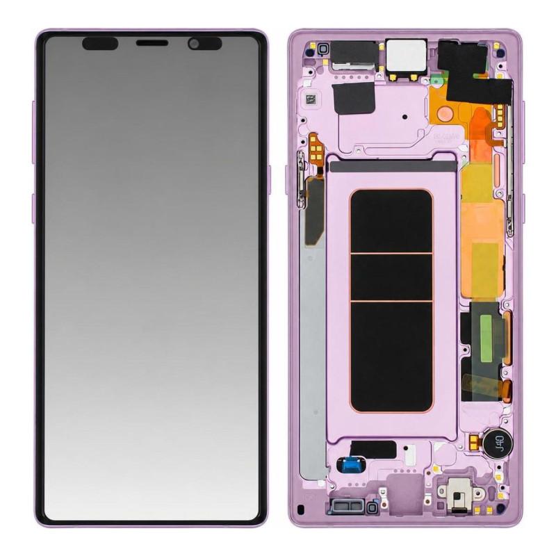 Schermo Completo Samsung Galaxy Note 9 Orchidea (Service Pack)