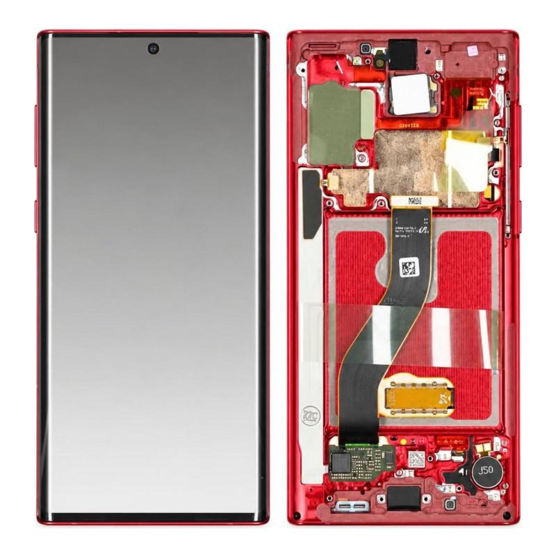 Full Screen Samsung Galaxy Note 10 Red (Service Pack)