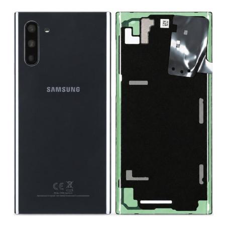 Rear Glass Samsung Galaxy Note 10 Black (Service Pack)