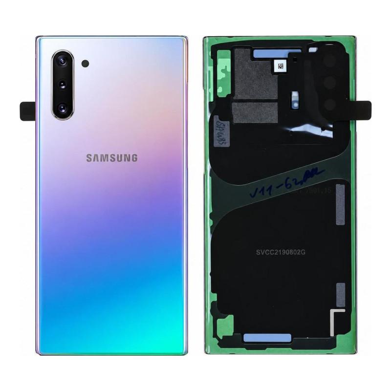 Rückglas Samsung Galaxy Note 10 Silber