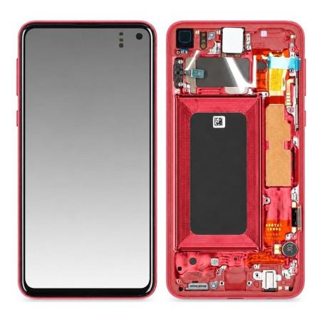Schermo Completo Samsung Galaxy S10e Rosso (Originale ricondizionato)