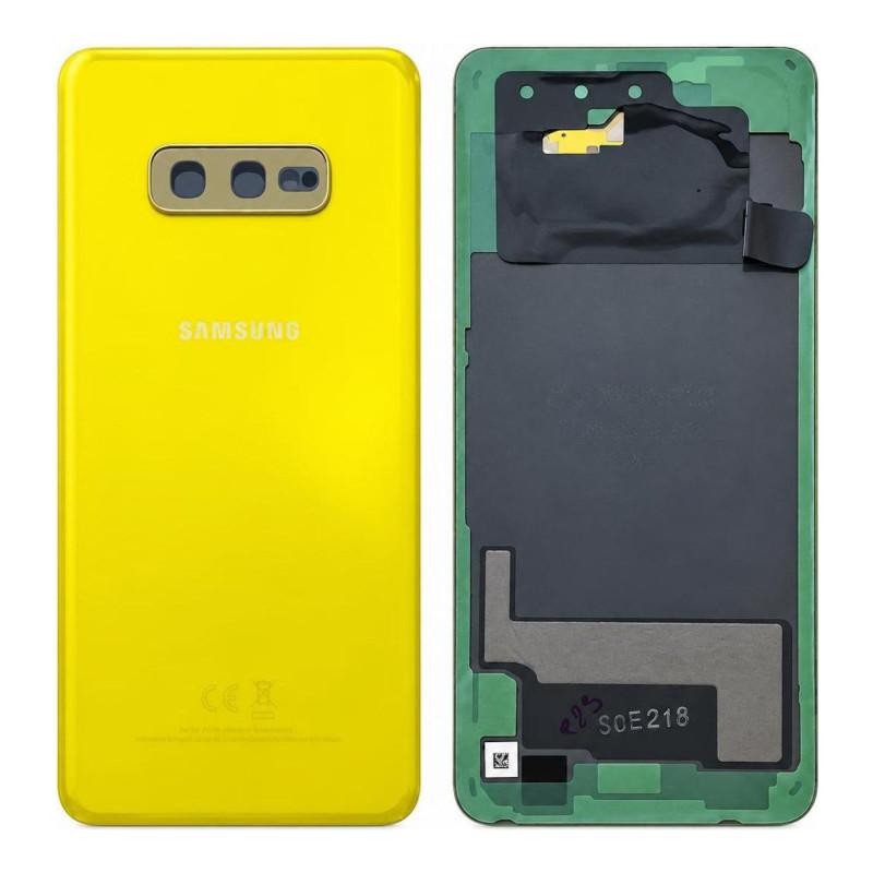 Vitre Arrière Samsung Galaxy S10e Jaune
