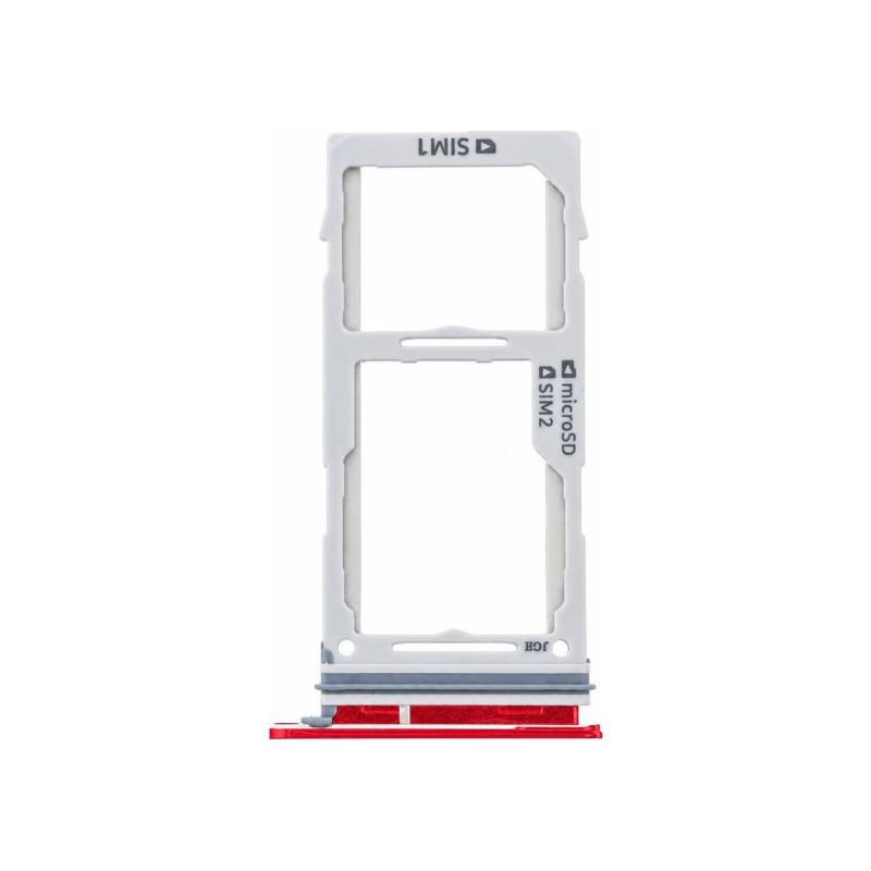 Tiroir SIM Samsung Galaxy S10e Rouge