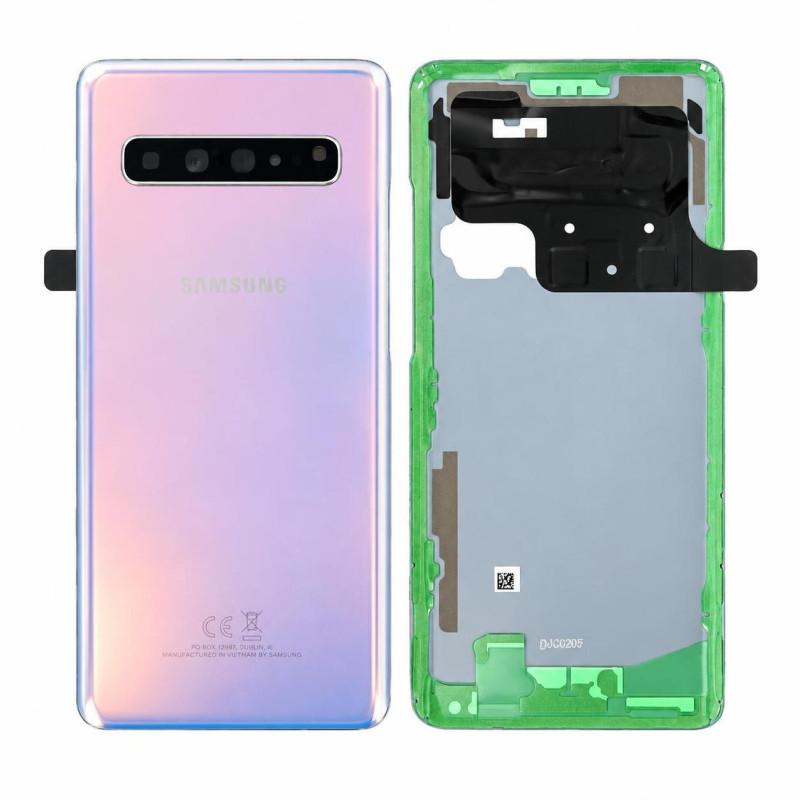 Vetro Posteriore Samsung Galaxy S10 5G Crown Silver (Service Pack)