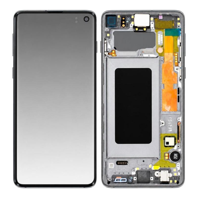 Complete Screen Samsung Galaxy S10 Black (Service Pack)