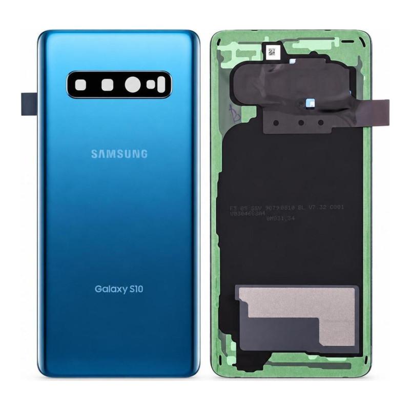 Vetro Posteriore Samsung Galaxy S10 Blu (Service Pack)