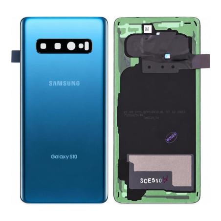 Vitre Arrière Samsung Galaxy S10 Bleu