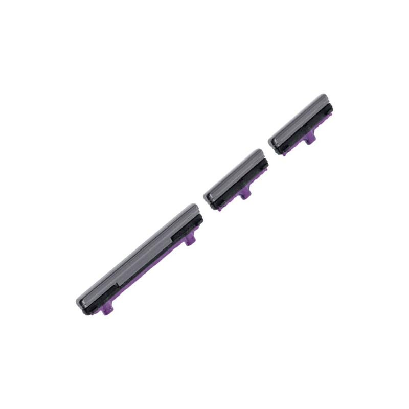 Pulsante On/Off e Volume Samsung Galaxy S10 Nero