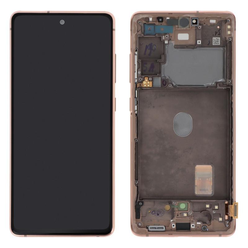 Pantalla completa de Samsung Galaxy S20 Fe Orange (original)