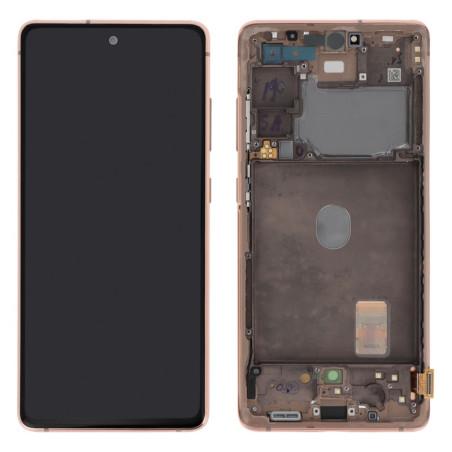 Full samsung galaxy s20 fe orange (original) screen